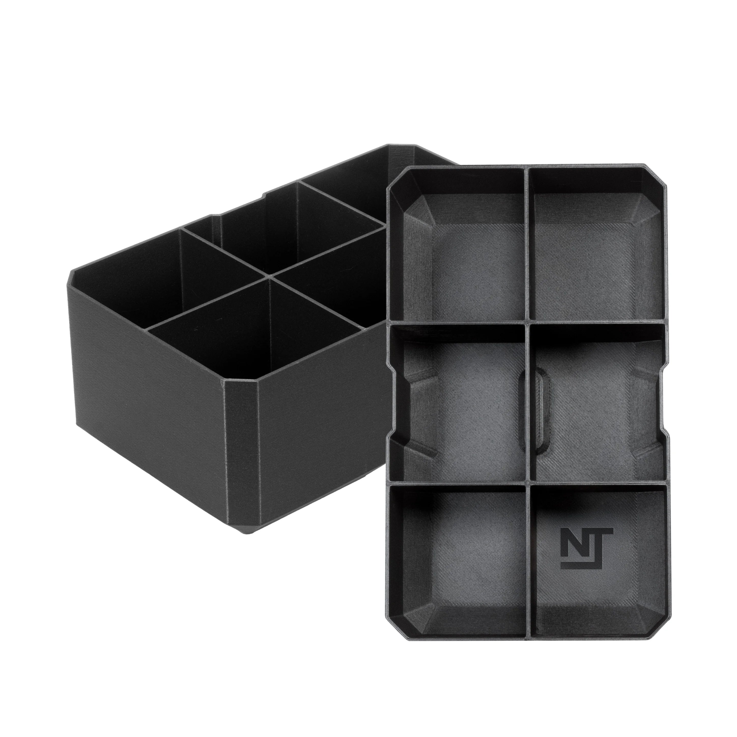 Divider Bin Large for Milwaukee PACKOUT 3-Drawer - 6-Slot configuration, alternate view by Neat Tools