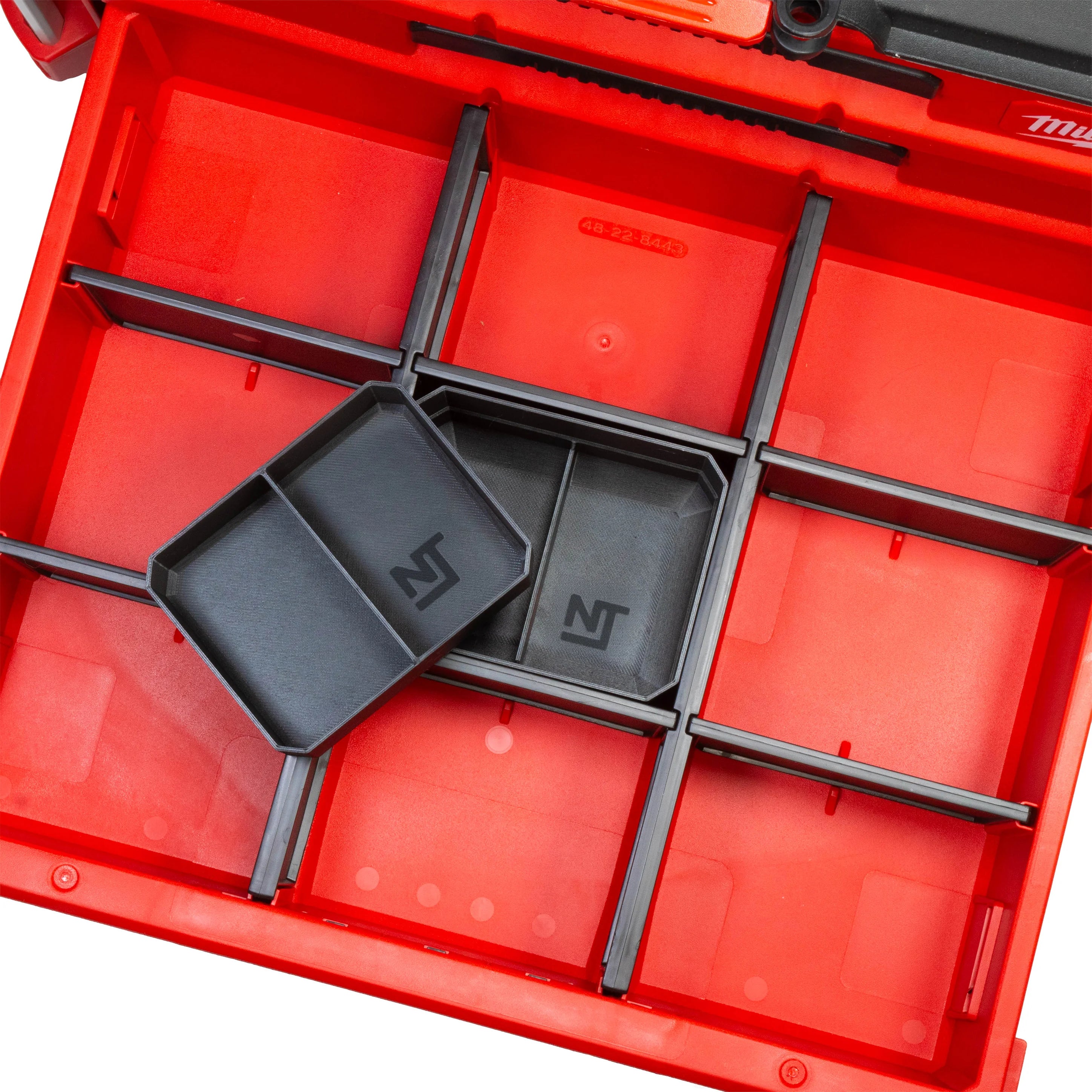 WORKTEC V-SPEC α-III ユーティリティ 2本セット #3/#5 Milwaukee PACKOUT 3-Drawer Stacking Divider Bins | Neat Tools