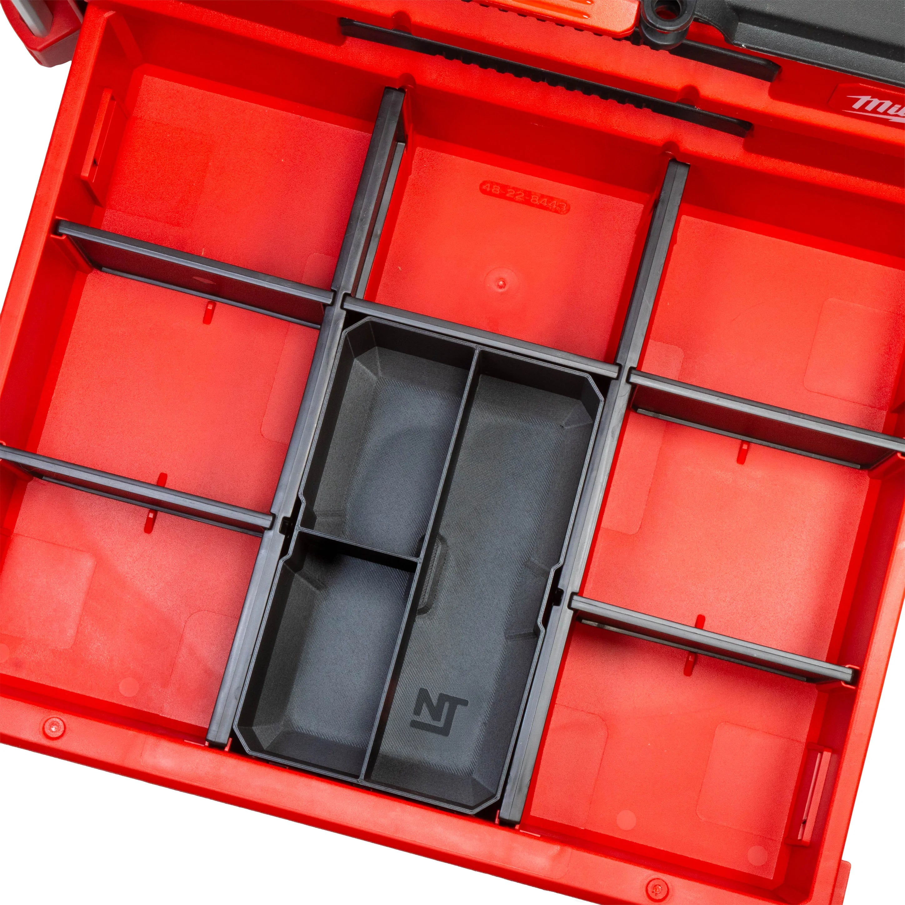 Divider Bin Large for Milwaukee PACKOUT 3-Drawer by Neat Tools