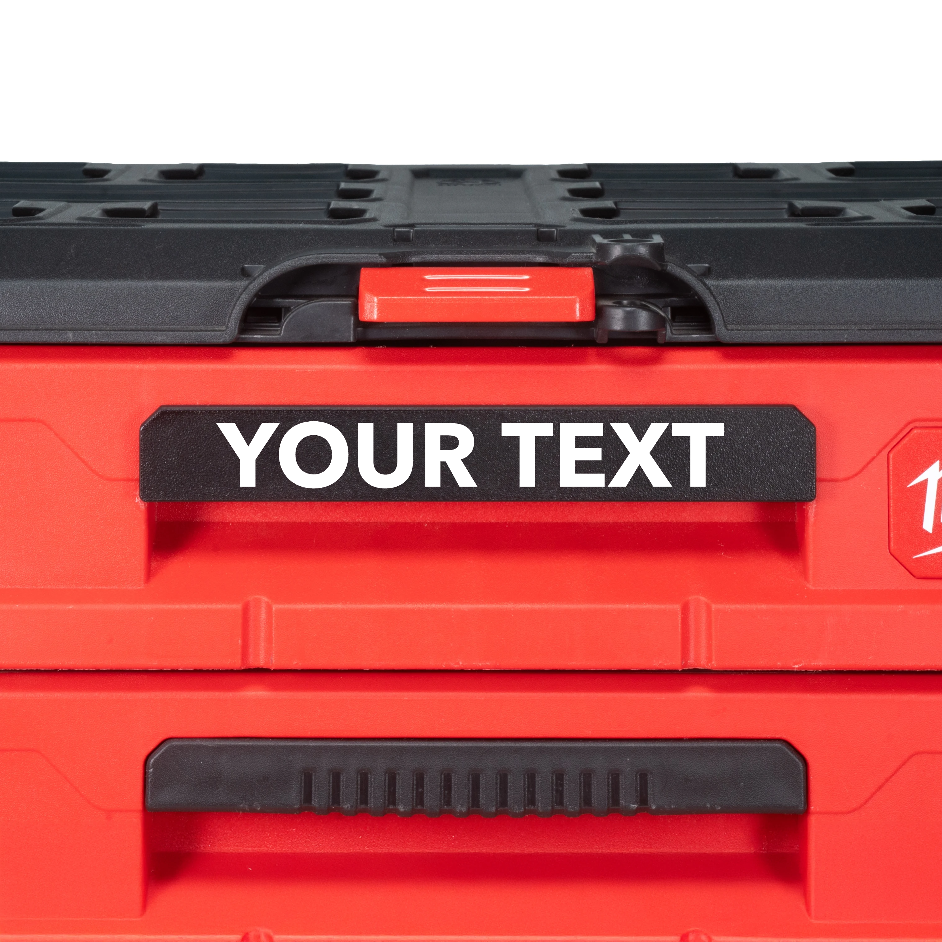 Custom Label for Milwaukee Packout Drawer Handle