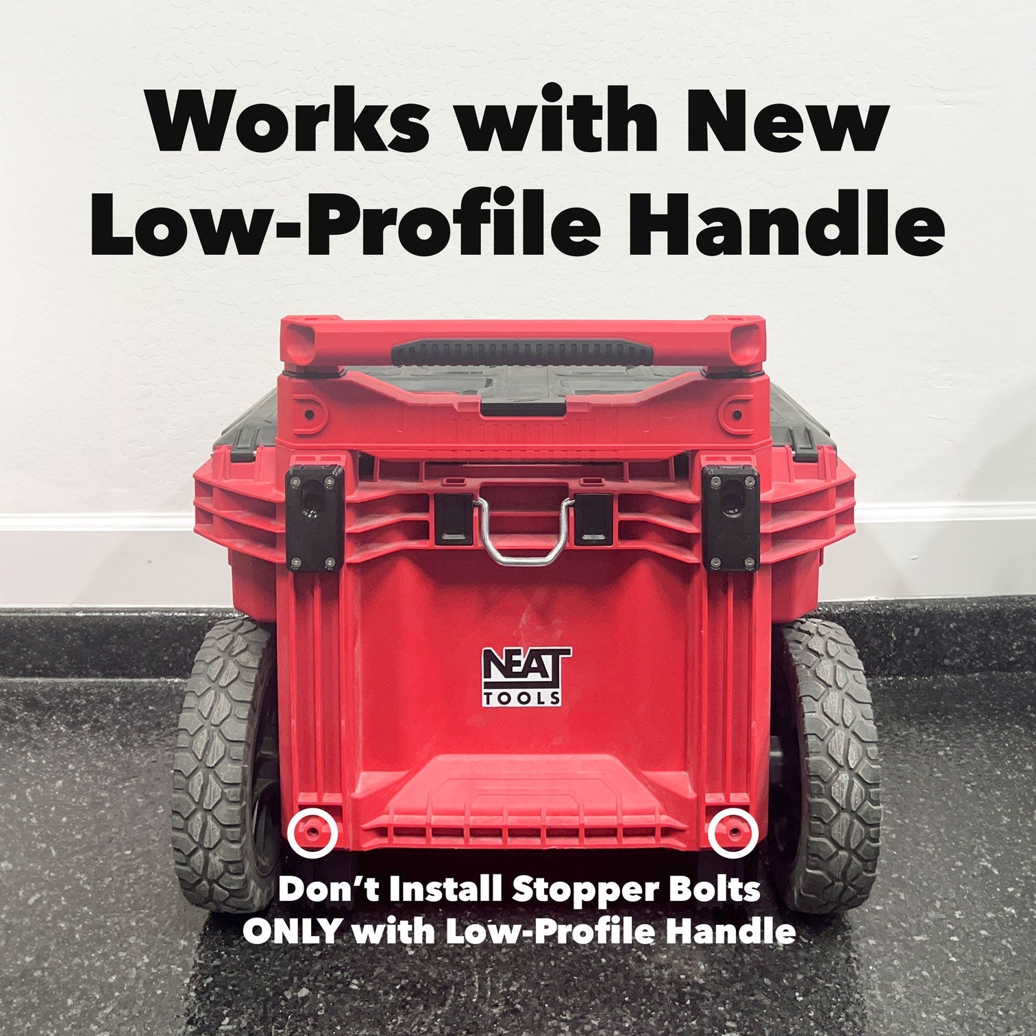 ALL NEW Handle Release Kit for Milwaukee PACKOUT Rolling Toolbox - Neat Tools