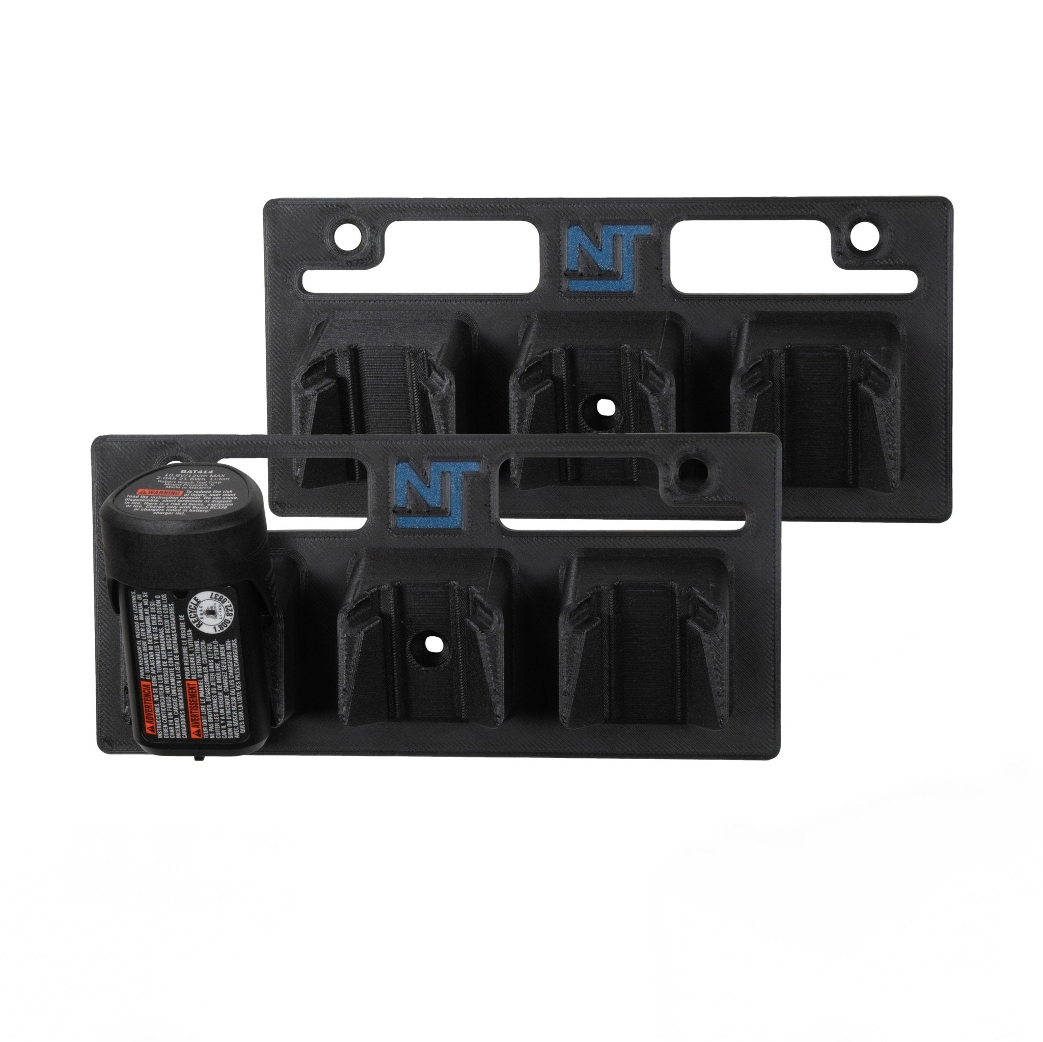 Battery Mounts for Bosch 12V Tools Triple (2 - Pack) - Neat Tools