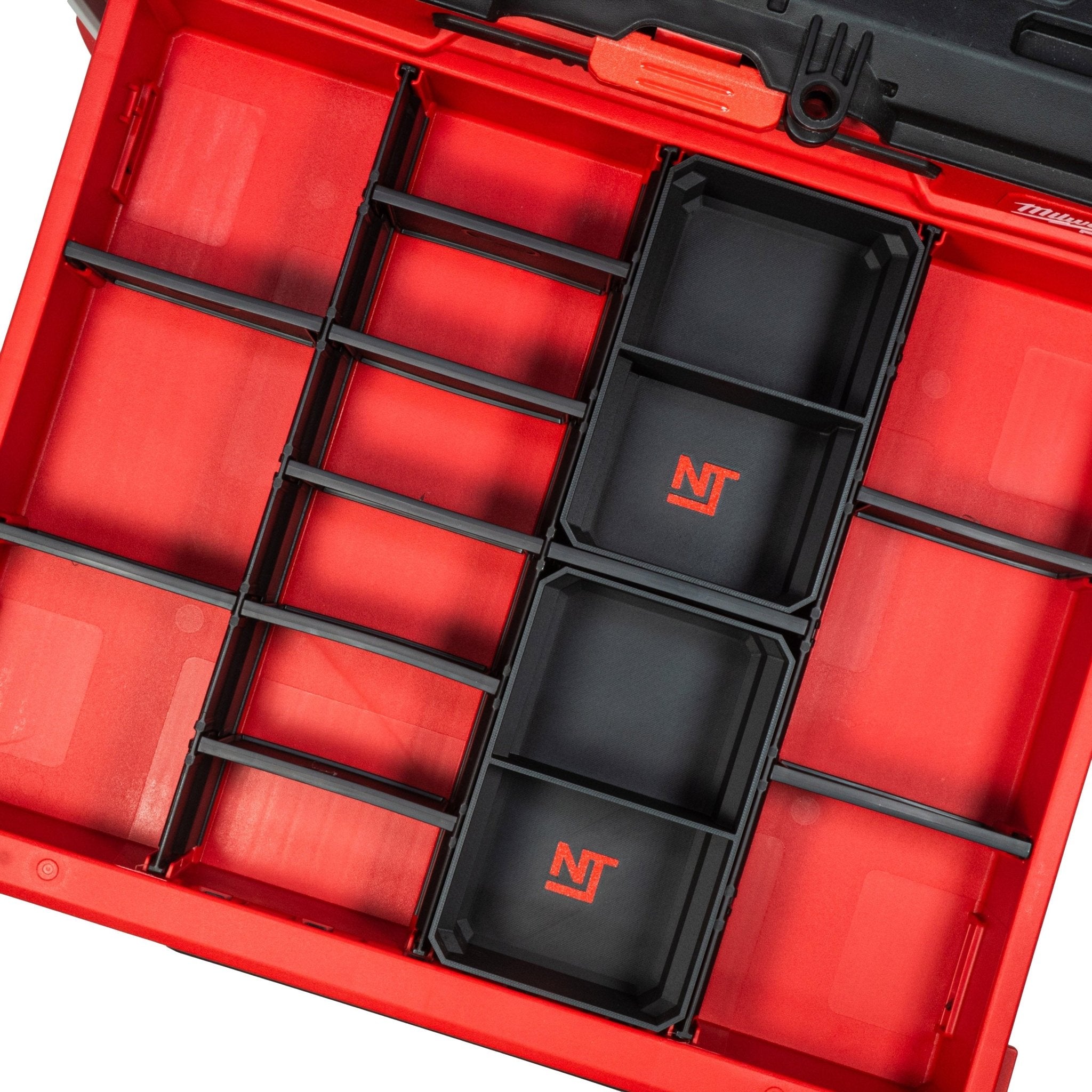 Divider Bins Large for Milwaukee PACKOUT 4 - Drawer (2 - Pack) - Neat Tools