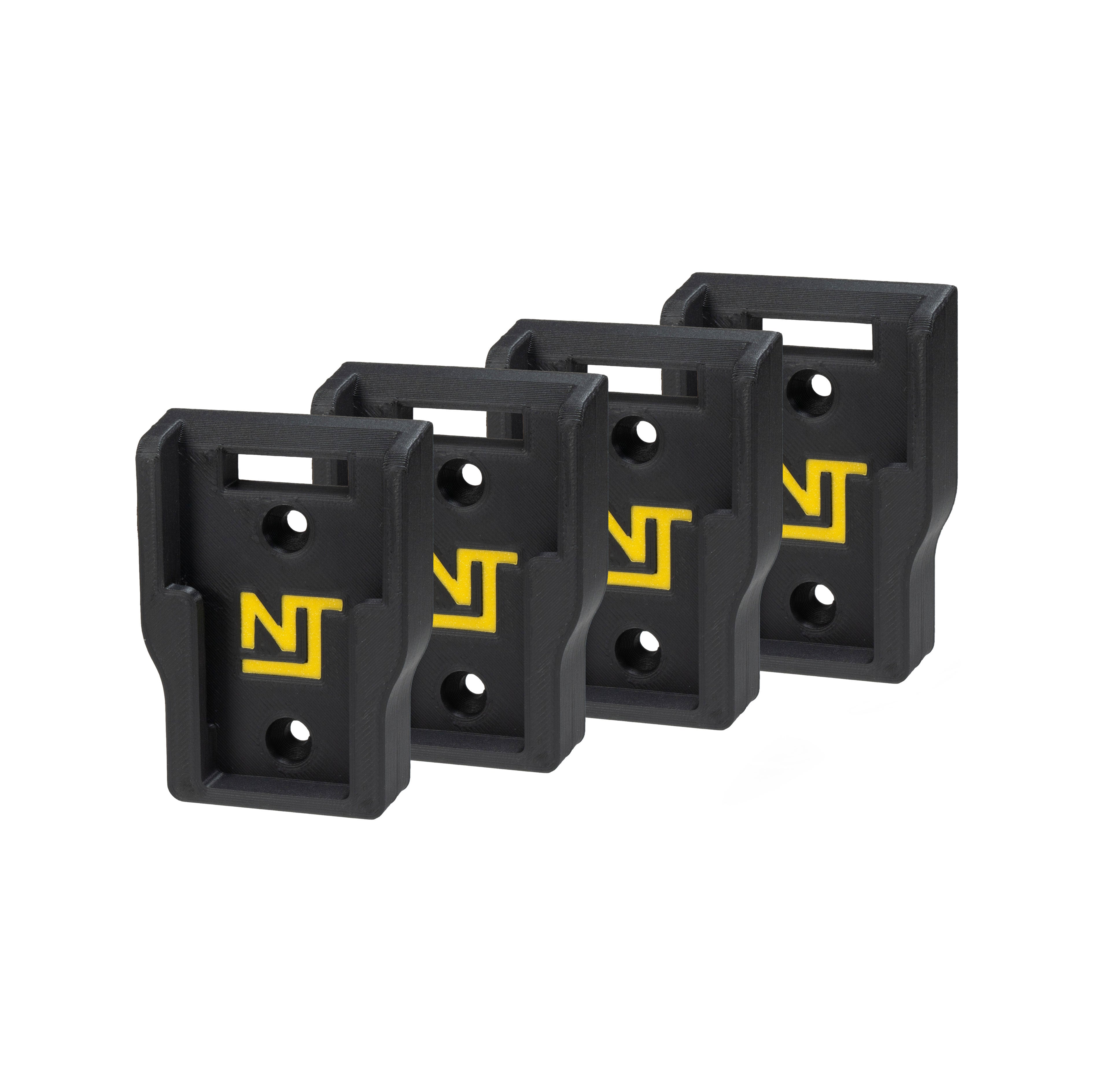 Battery Mounts for Dewalt 20V MAX Tools (4-Pack)