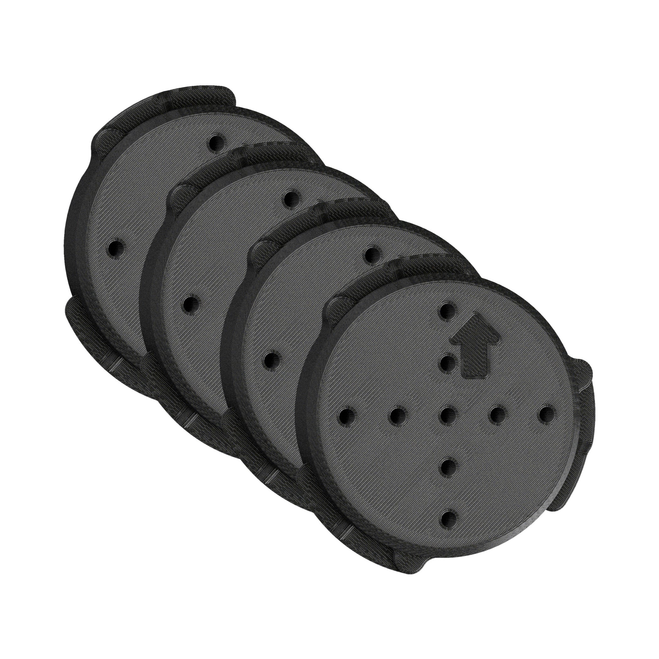 Twist-Lock Packout Mounting Adapters (4-Pack) – External Battery Mount Attachment Bases for Milwaukee PACKOUT System