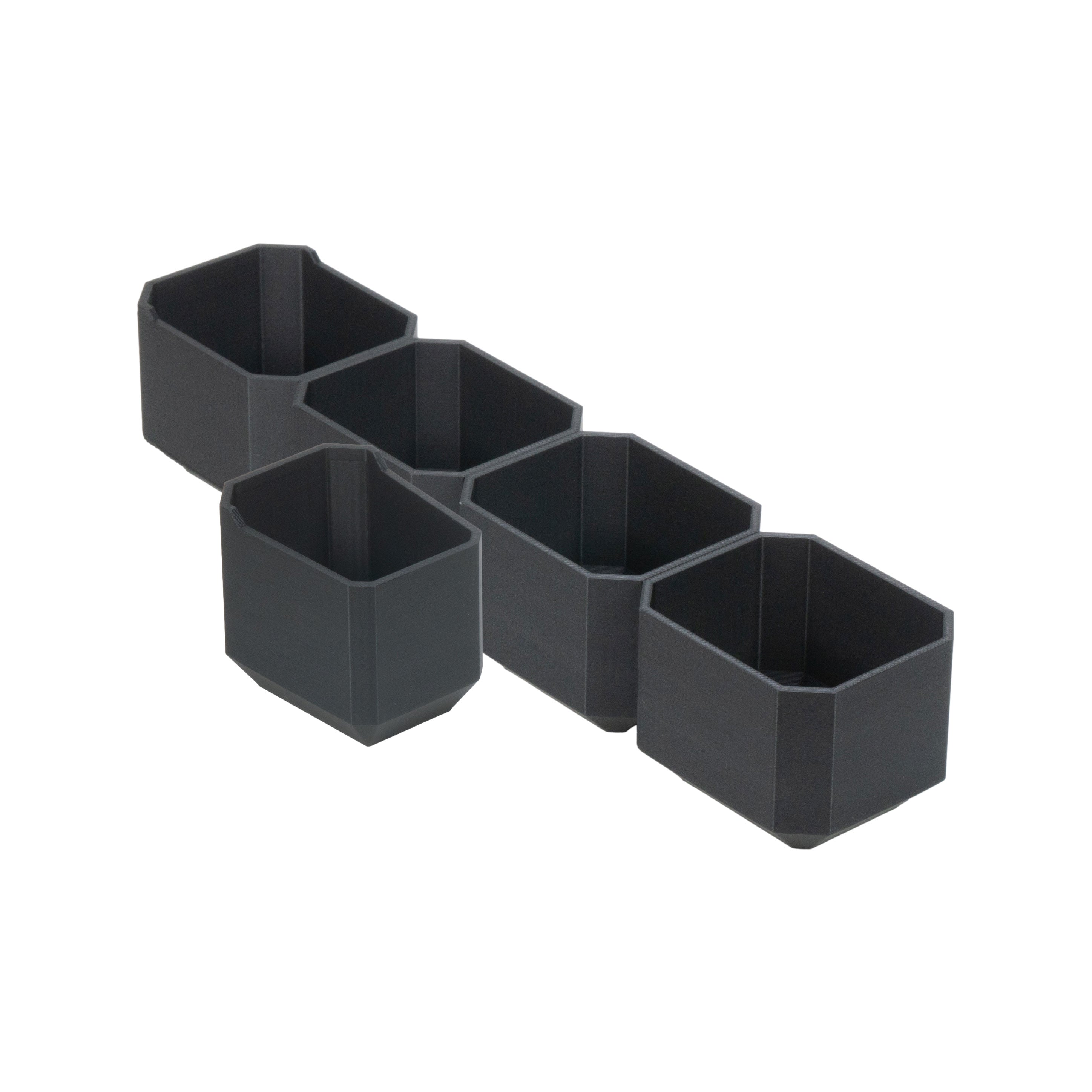 Center Bins for Milwaukee Low-Profile PACKOUT Organizer