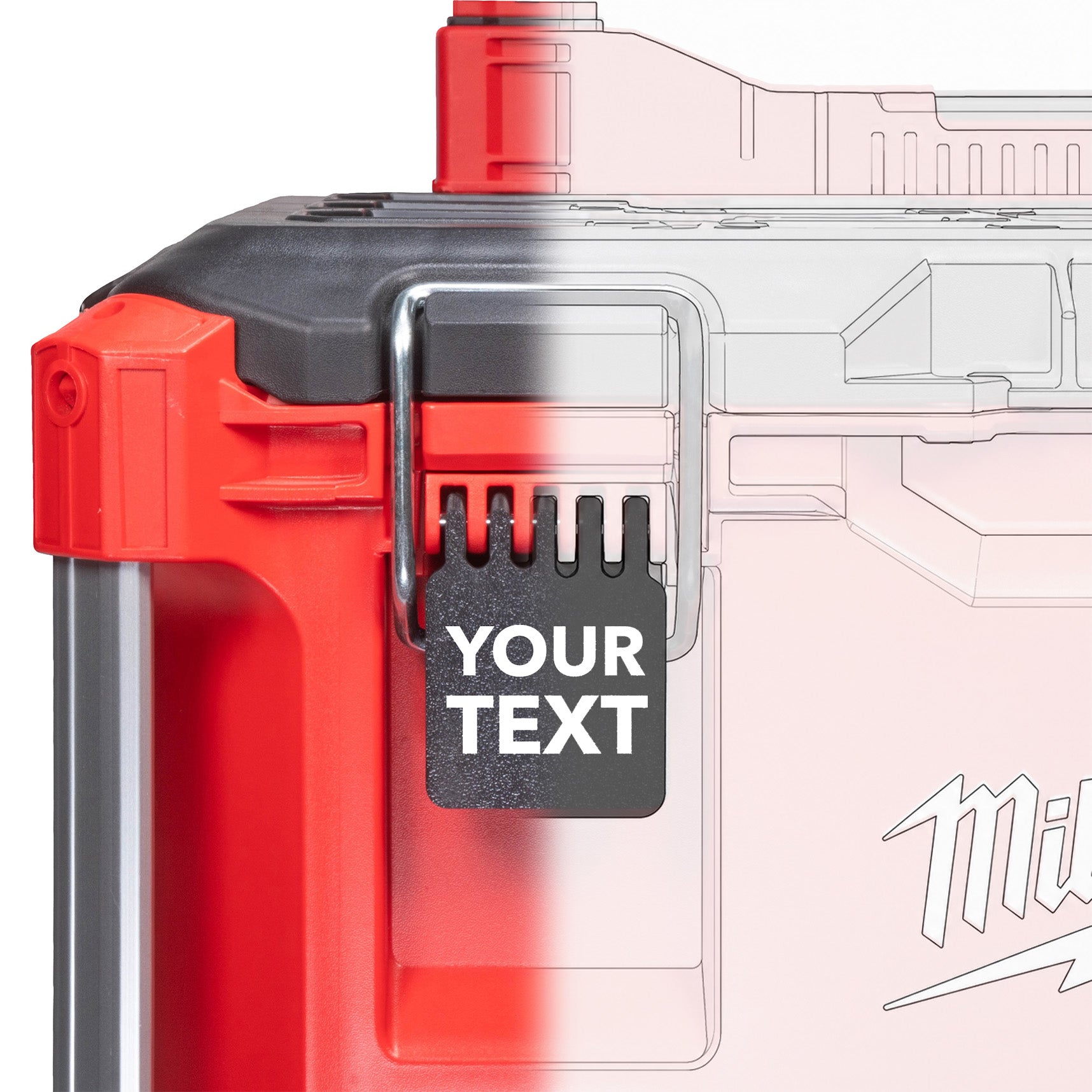 (Digital File) Custom Latch for Milwaukee Packout 5-Prong