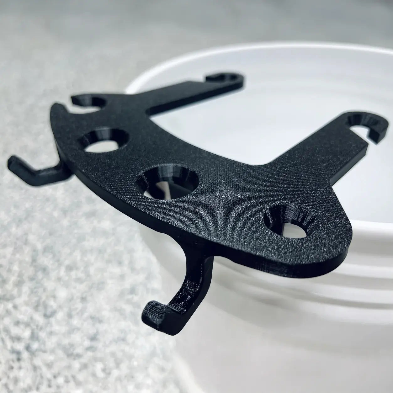 BucketCaddy - Wheel, Tire, & Detailing Brush Organizer for 5-gallon and 6-gallon Car Wash Buckets