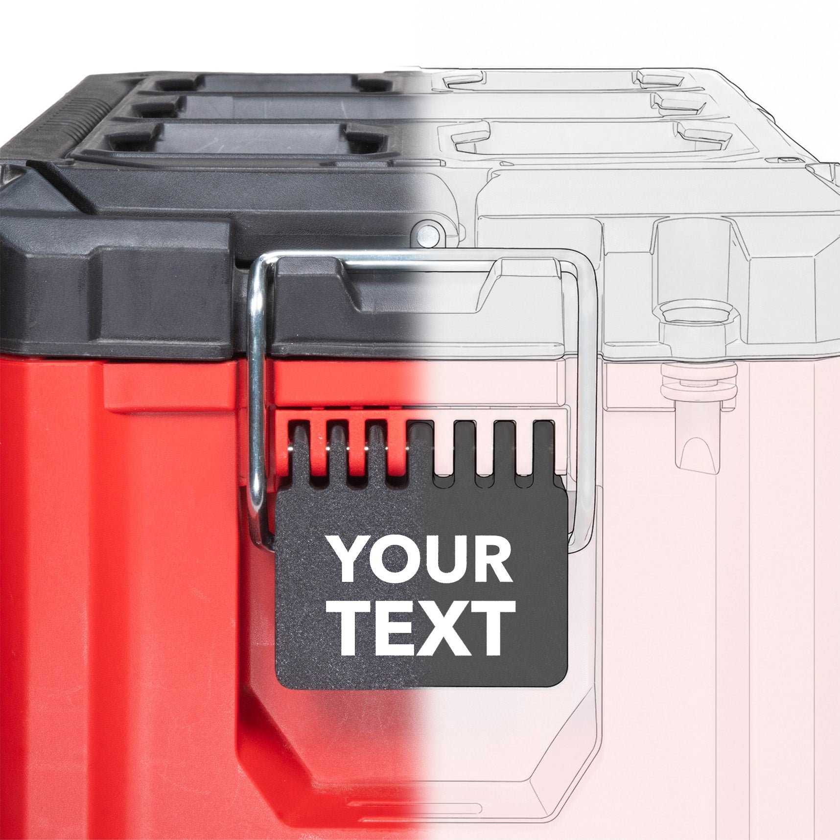(Digital File) Custom Latch for Milwaukee Packout 7-Prong