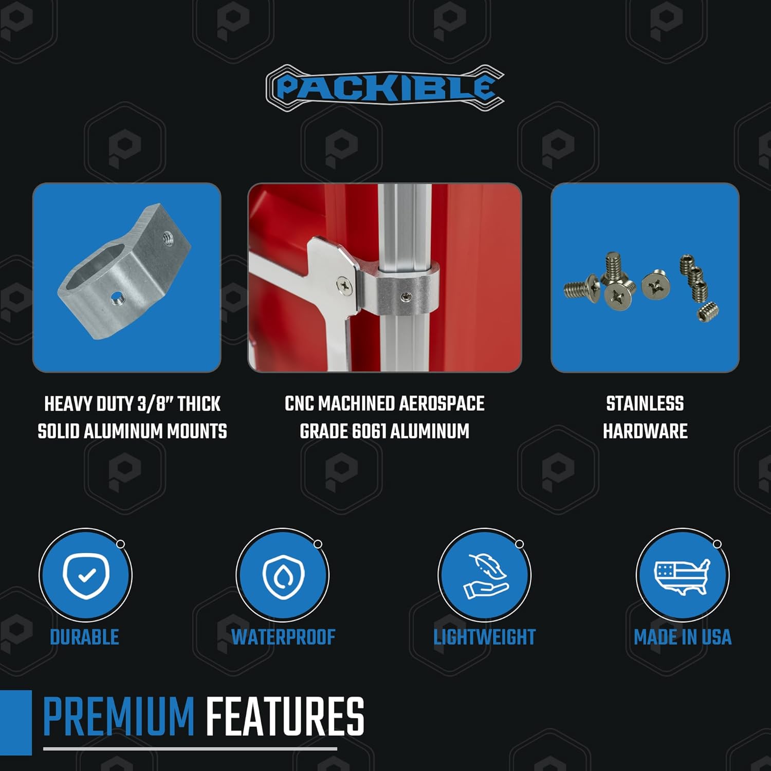 Joey - Packout Front/Back Mount Bracket Kit