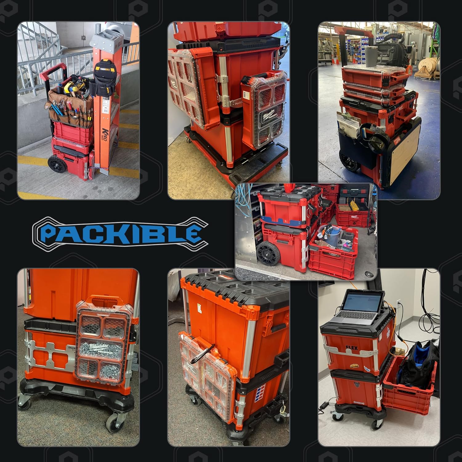 Joey - Packout Front/Back Mount Bracket Kit