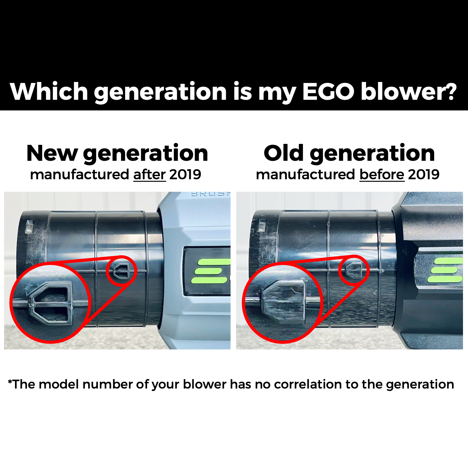 STUBBY® Car Drying Nozzle for EGO Leaf Blowers (765, 670, 650, 615, 580, 575, & 530 CFM Models) by Stubby Nozzle Co.