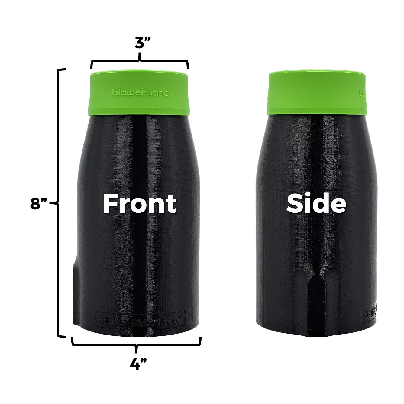 STUBBY® Car Drying Nozzle for EGO Leaf Blowers (765, 670, 650, 615, 580, 575, & 530 CFM Models) by Stubby Nozzle Co.