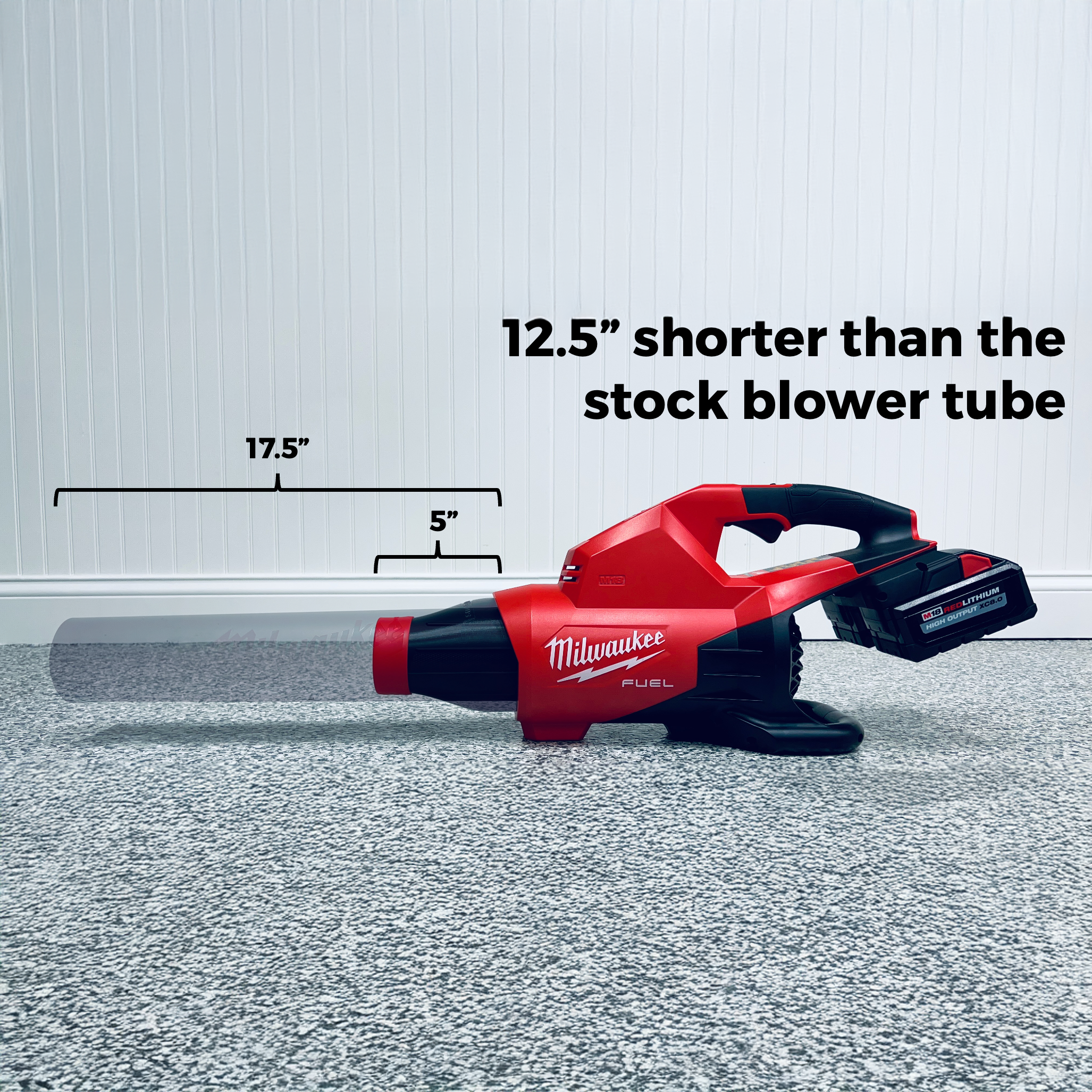 STUBBY® Car Drying Nozzle for Milwaukee M18 FUEL Dual Battery Leaf Blower (2824-20)