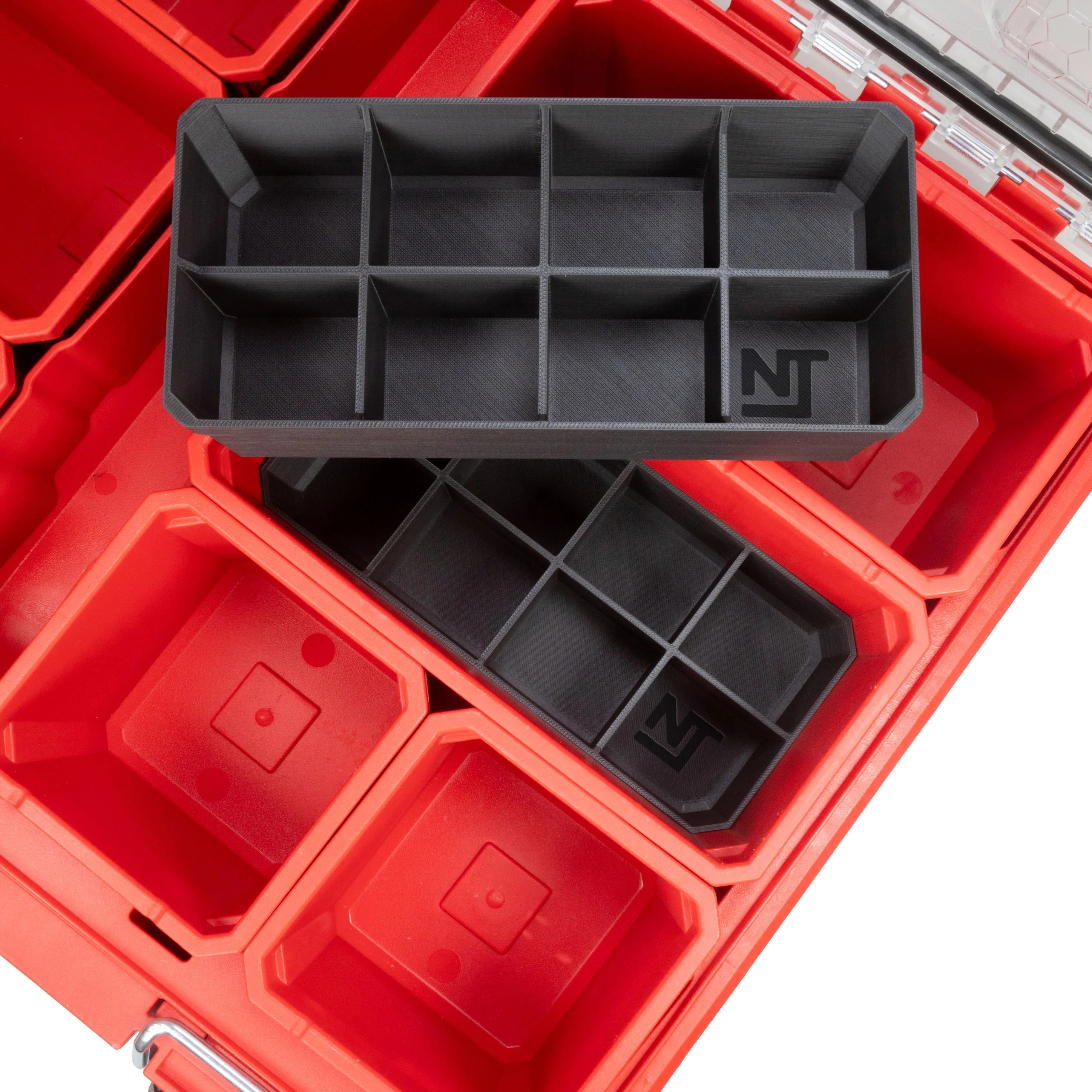 Stacking Divider Bins Large for Milwaukee PACKOUT Organizer