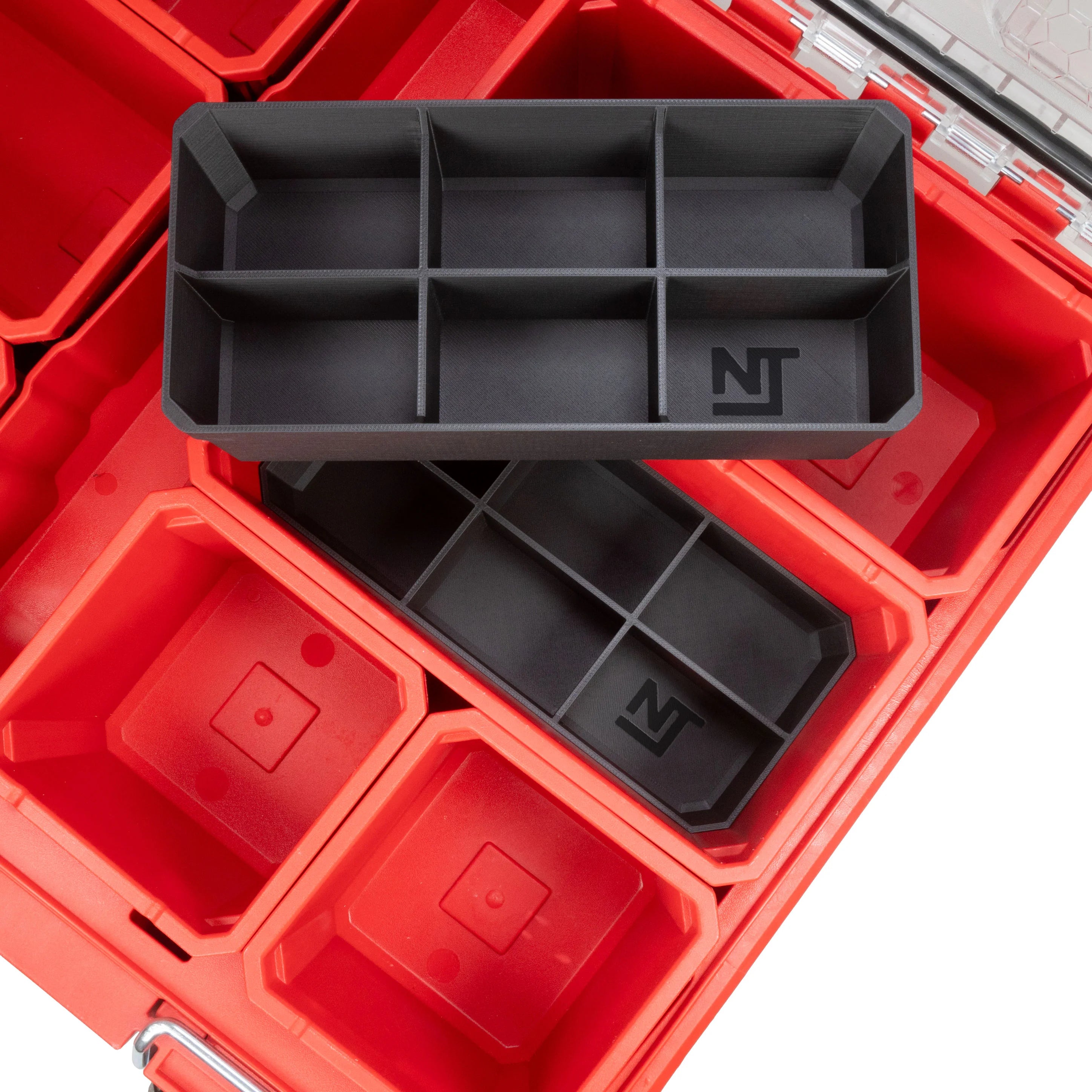 Stacking Divider Bins Large for Milwaukee PACKOUT Organizer