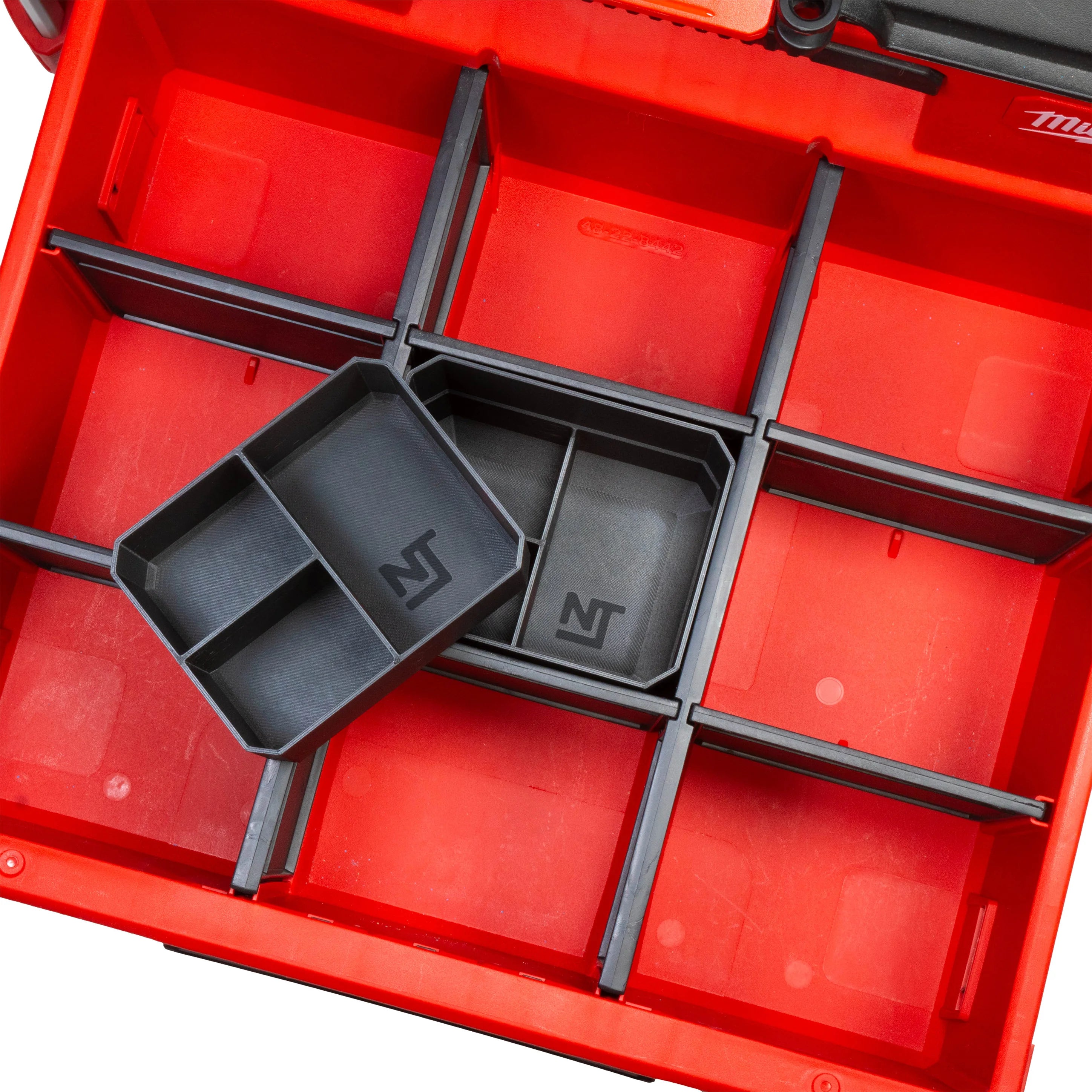 Stacking Divider Bins for Milwaukee PACKOUT 2-Drawer