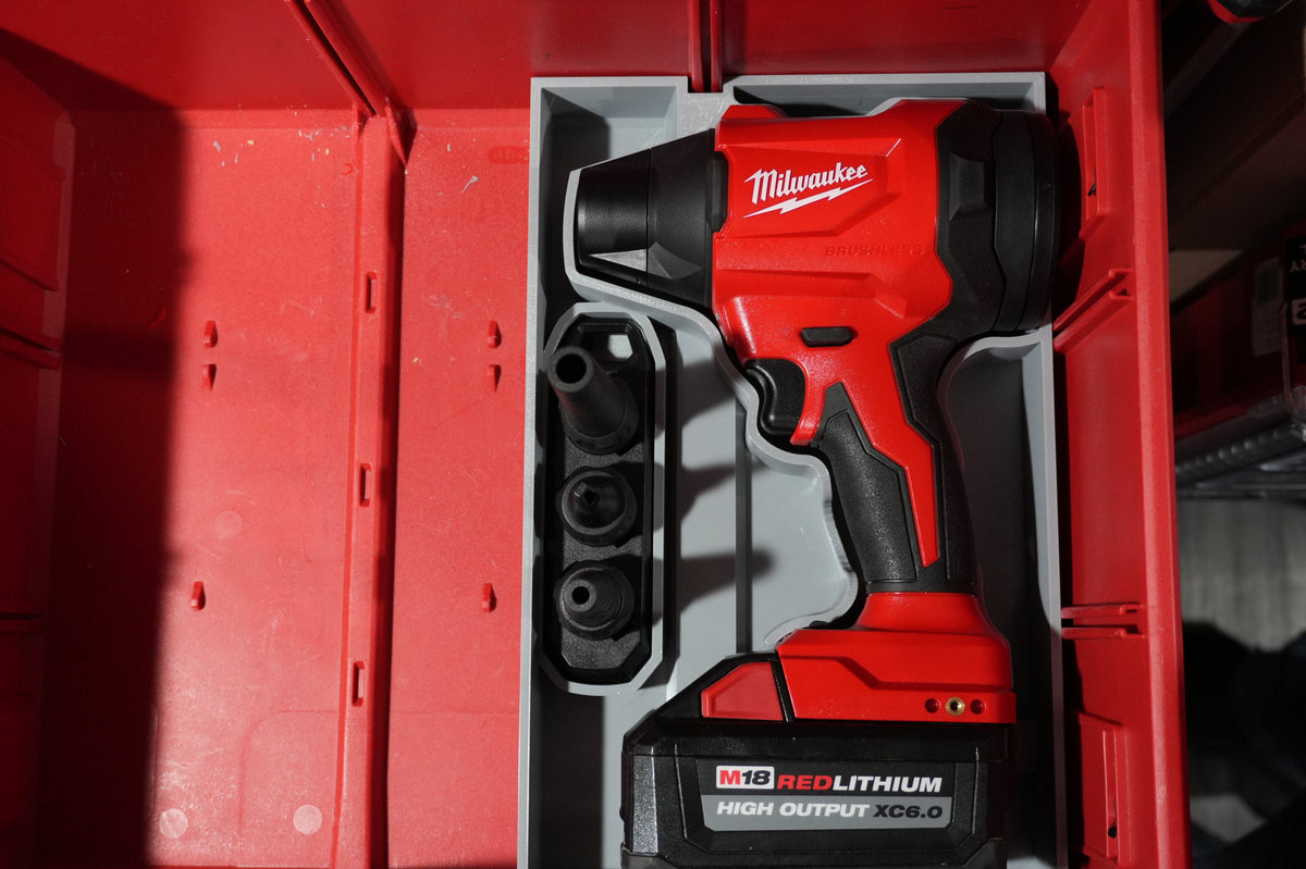 M18 Precision Blower Insert for Milwaukee PACKOUT Deep Drawers