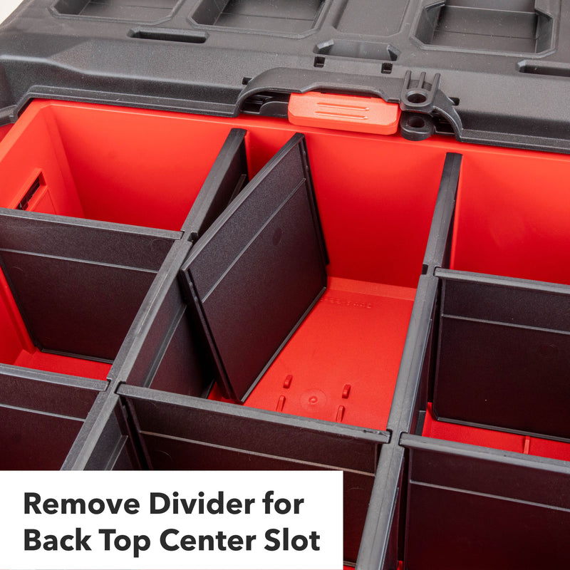 Divider Bin Large for Milwaukee PACKOUT 2-Drawer