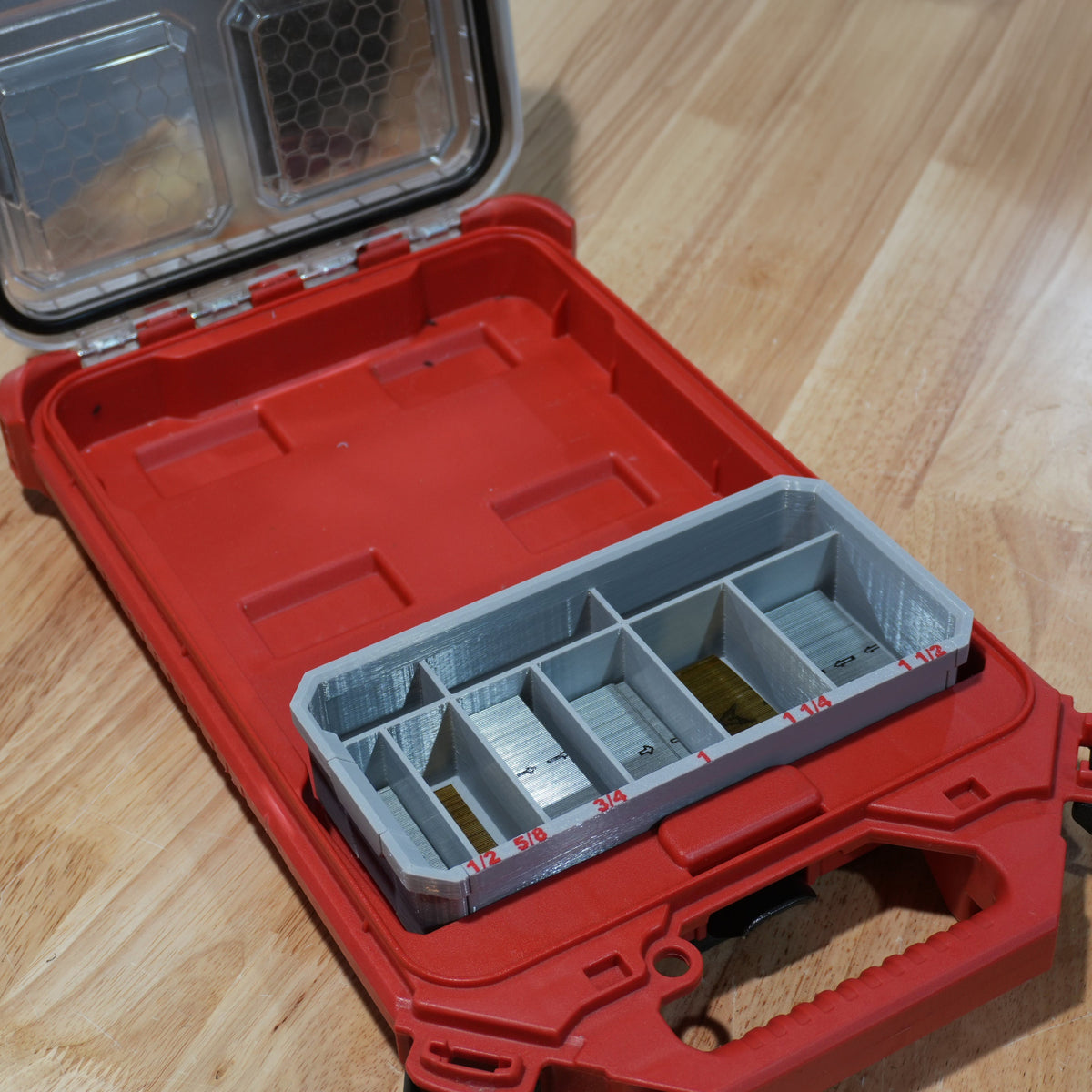 23ga Pin Nail Caddy for Milwaukee PACKOUT Low-Profile Organizer