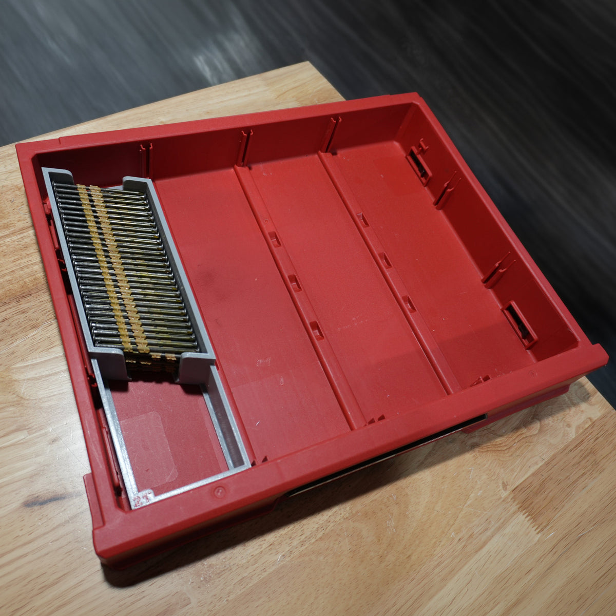 21 Degree Framing Nail Caddy for Milwaukee PACKOUT Slim Drawers