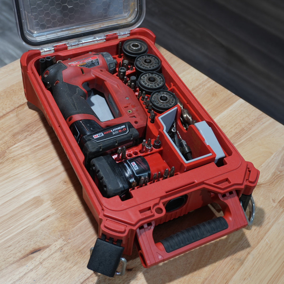 M12 Installation Driver Insert for Milwaukee PACKOUT Organizer