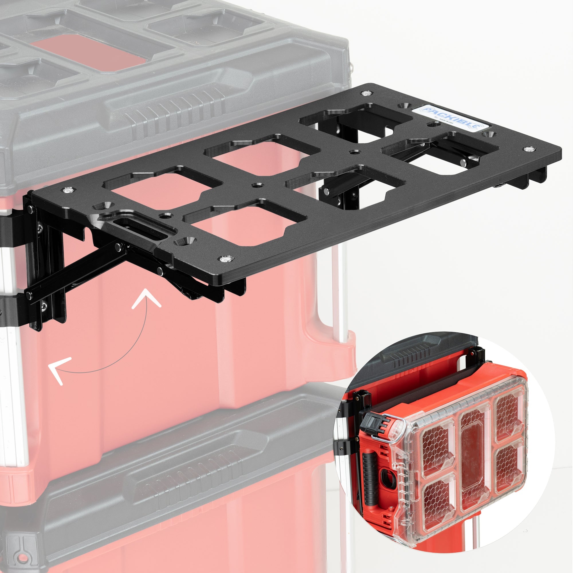 Joey HZ-FLIP - Folding Bracket Half Width Packout Box Mount KIT