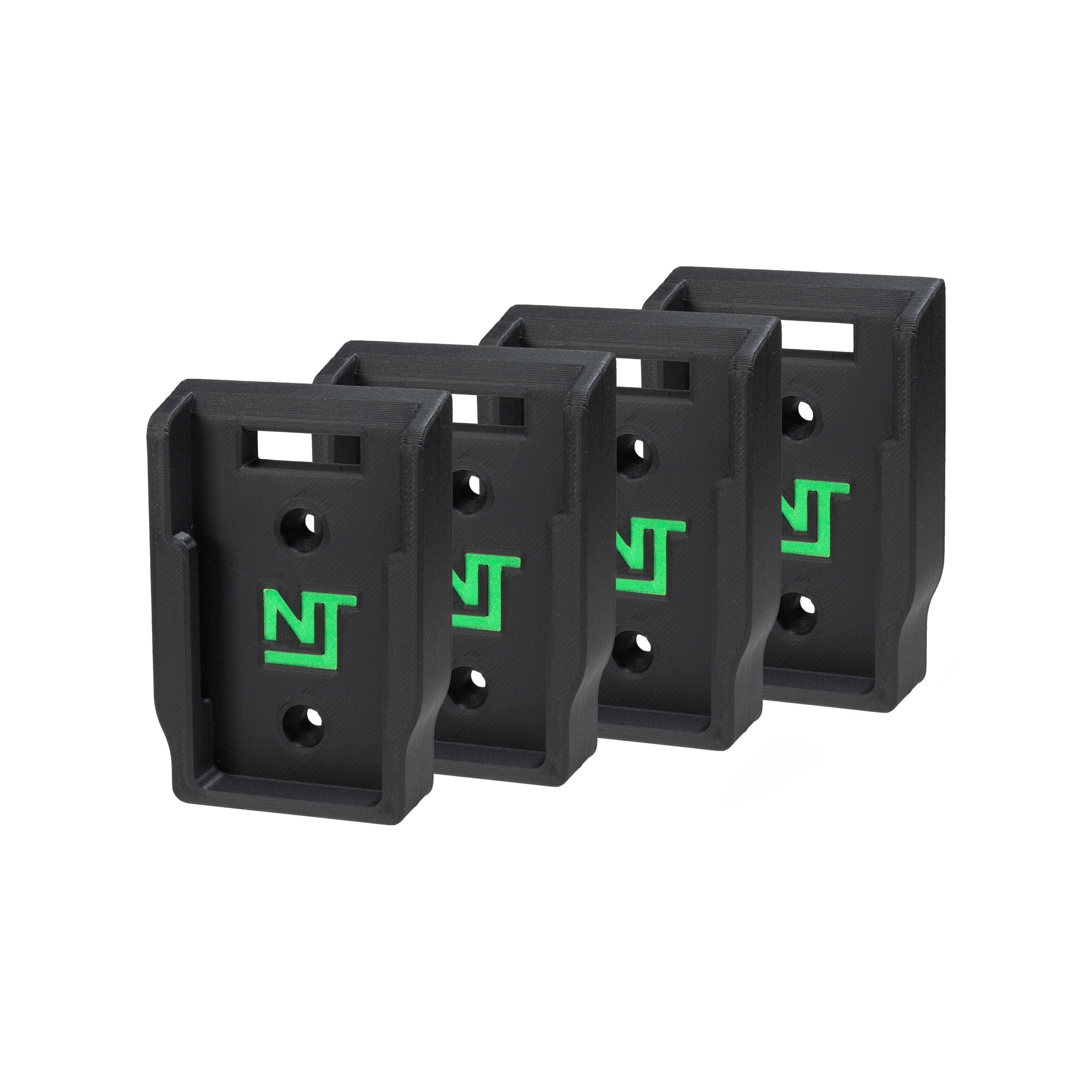 Battery Mounts for Flex 24V Tools (4-Pack)