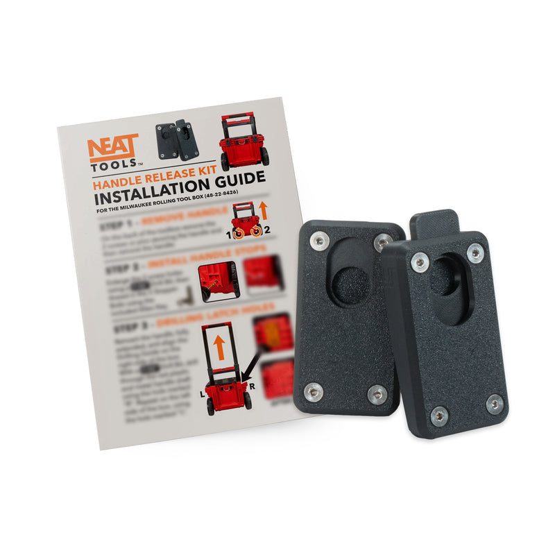 Neat Tools  Handle Release Pin Latch Kit for Milwaukee PACKOUT Rolling  Toolbox