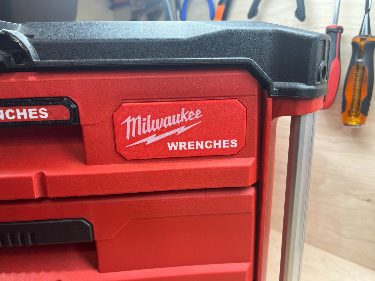 Combination Wrench Inserts for Milwaukee PACKOUT Drawers