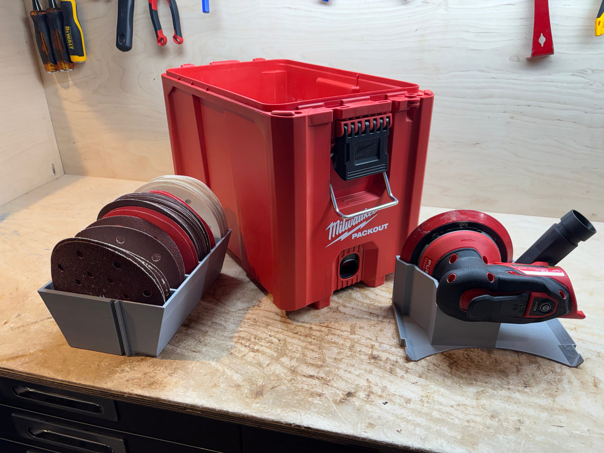 Sander Insert Combo for Milwaukee PACKOUT Ammo Box