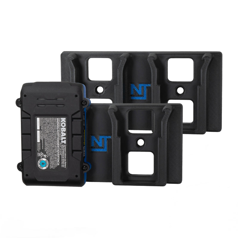 24V Dual Battery Mounts for Kobalt Tools (2-Pack)