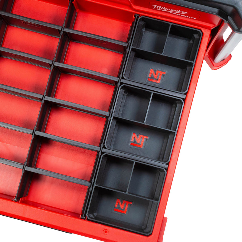 Milwaukee PACKOUT 11-Compartment Small Parts Organizer (3-pack)