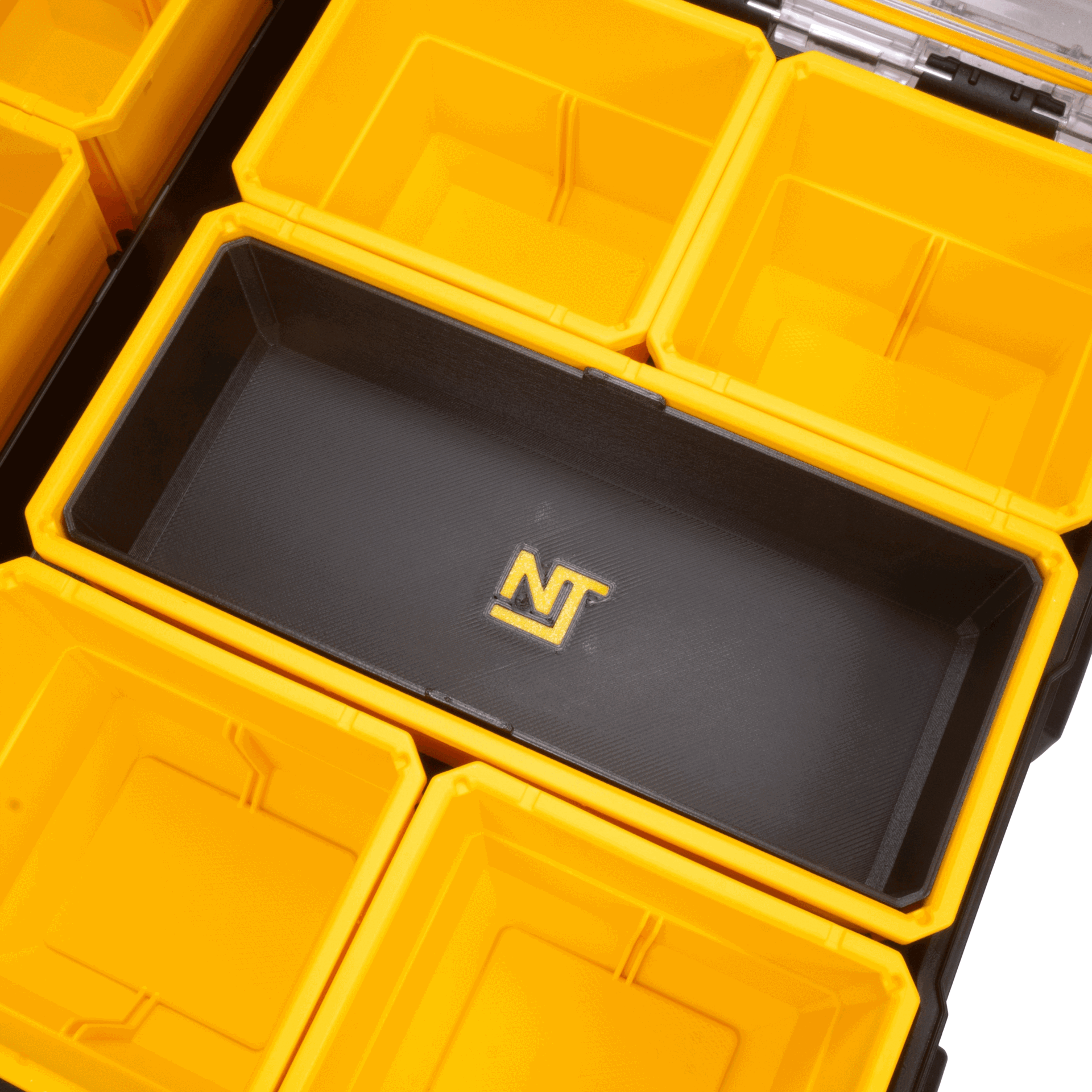 Neat Tools Stacking Divider Bins Large for Dewalt ToughSystem 2.0 Organizer