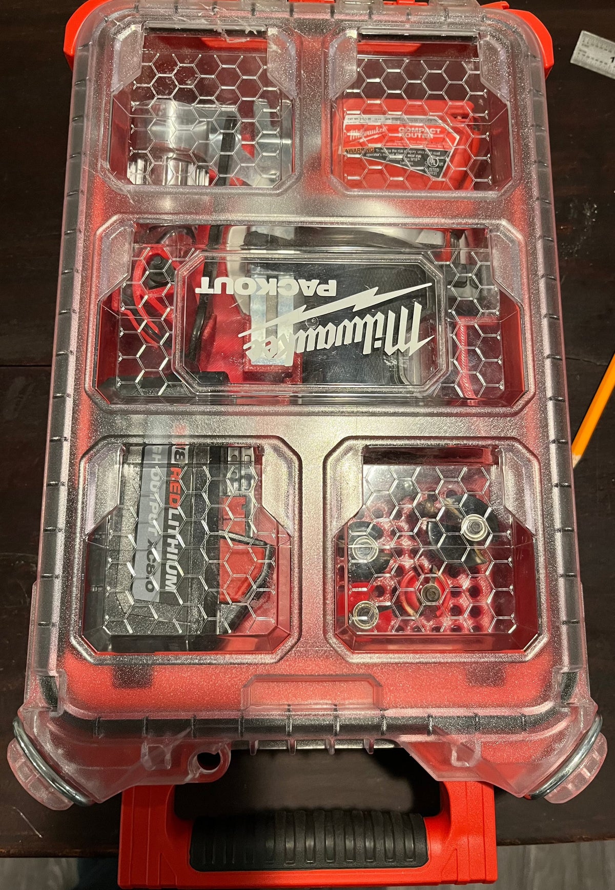 M18 Compact Router Insert for Milwaukee PACKOUT Organizer