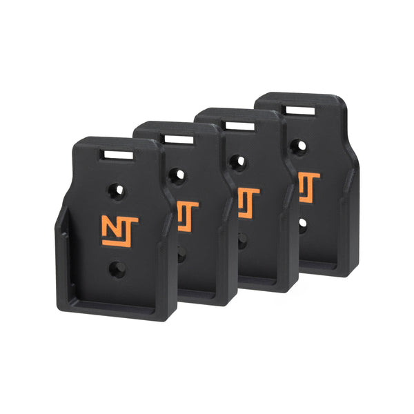 Battery Mounts for Ridgid 18V Tools (4-Pack)