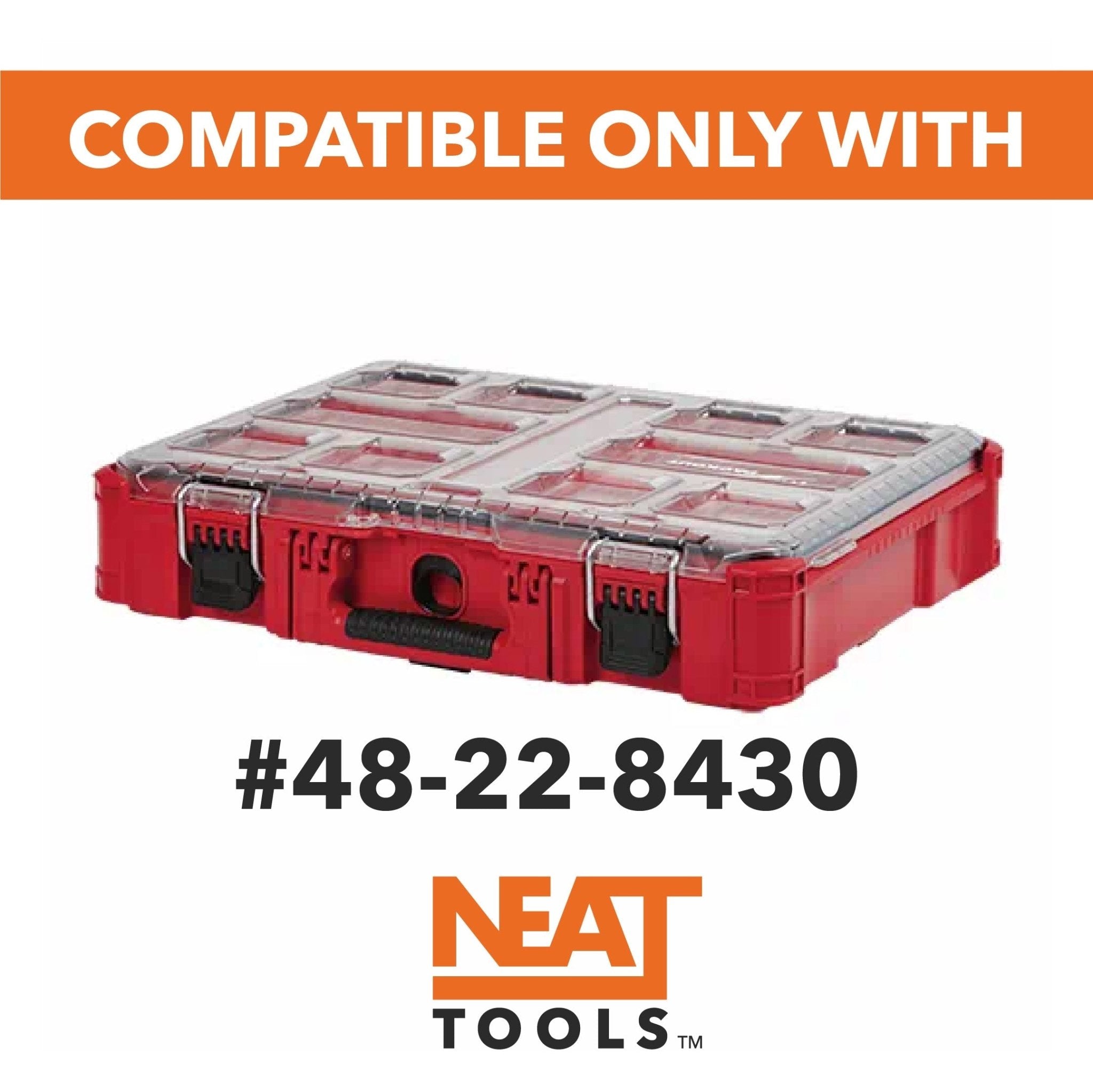 Center Bins for Milwaukee PACKOUT Organizer - Neat Tools