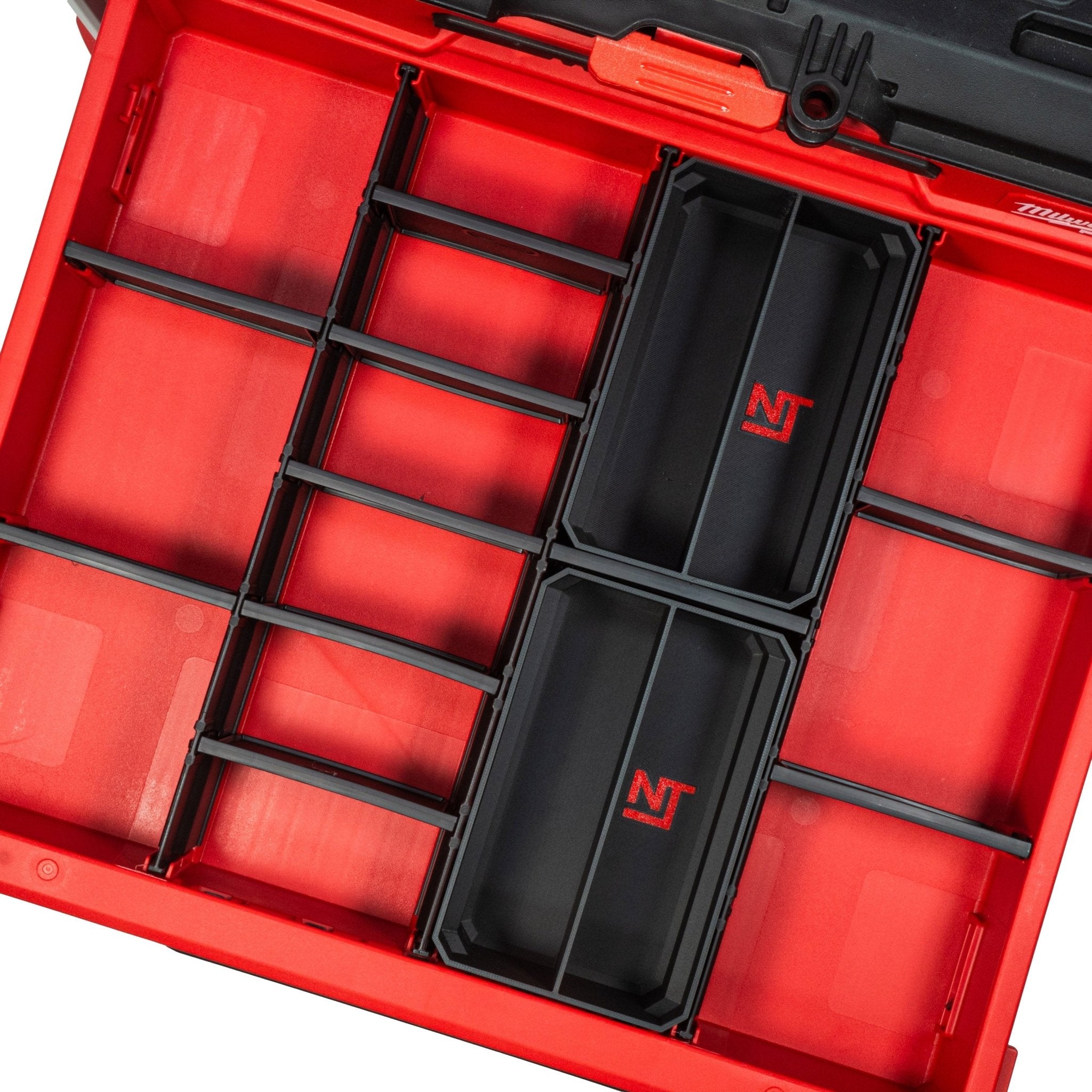 Divider Bins Large for Milwaukee PACKOUT 4 - Drawer (2 - Pack) - Neat Tools