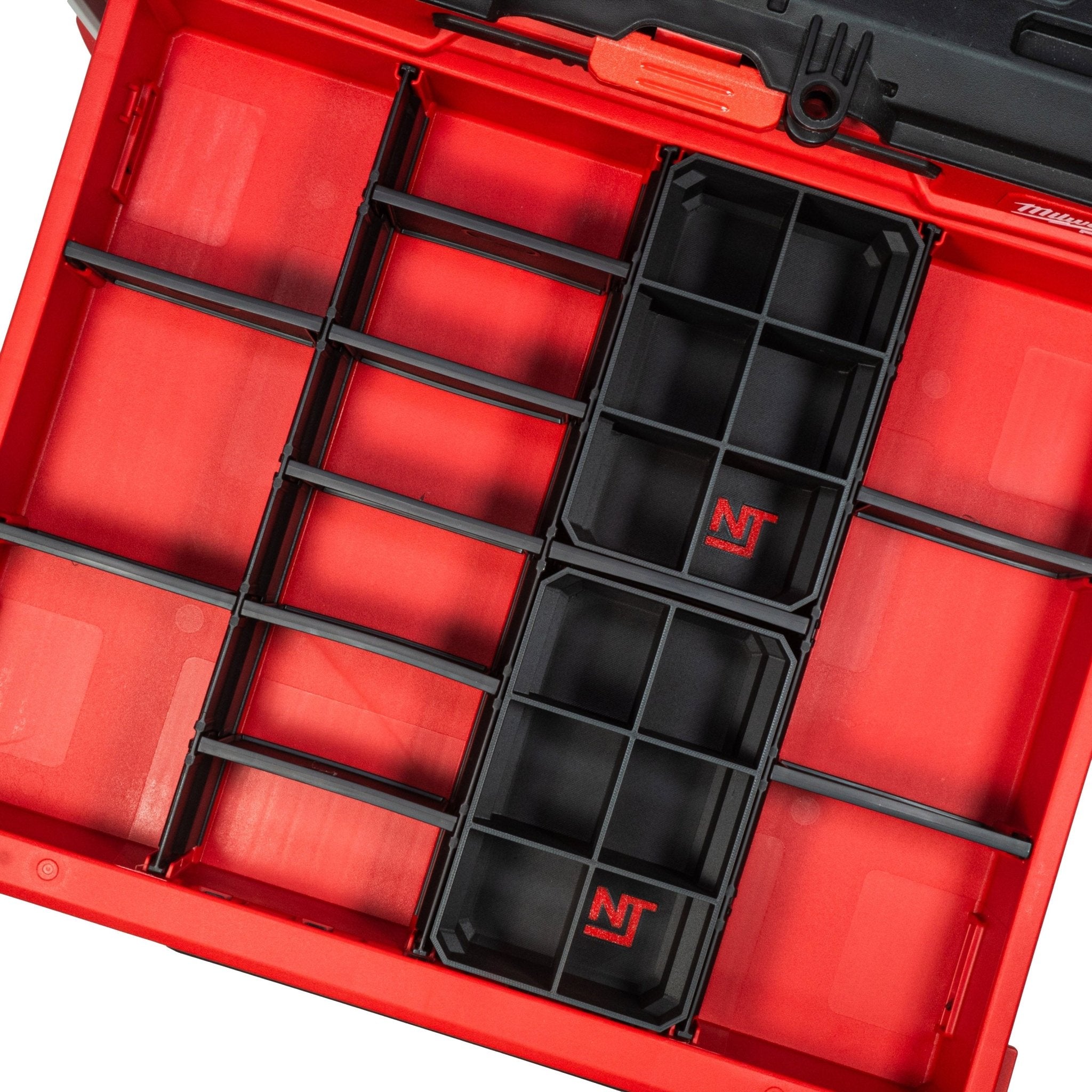 Divider Bins Large for Milwaukee PACKOUT 4 - Drawer (2 - Pack) - Neat Tools