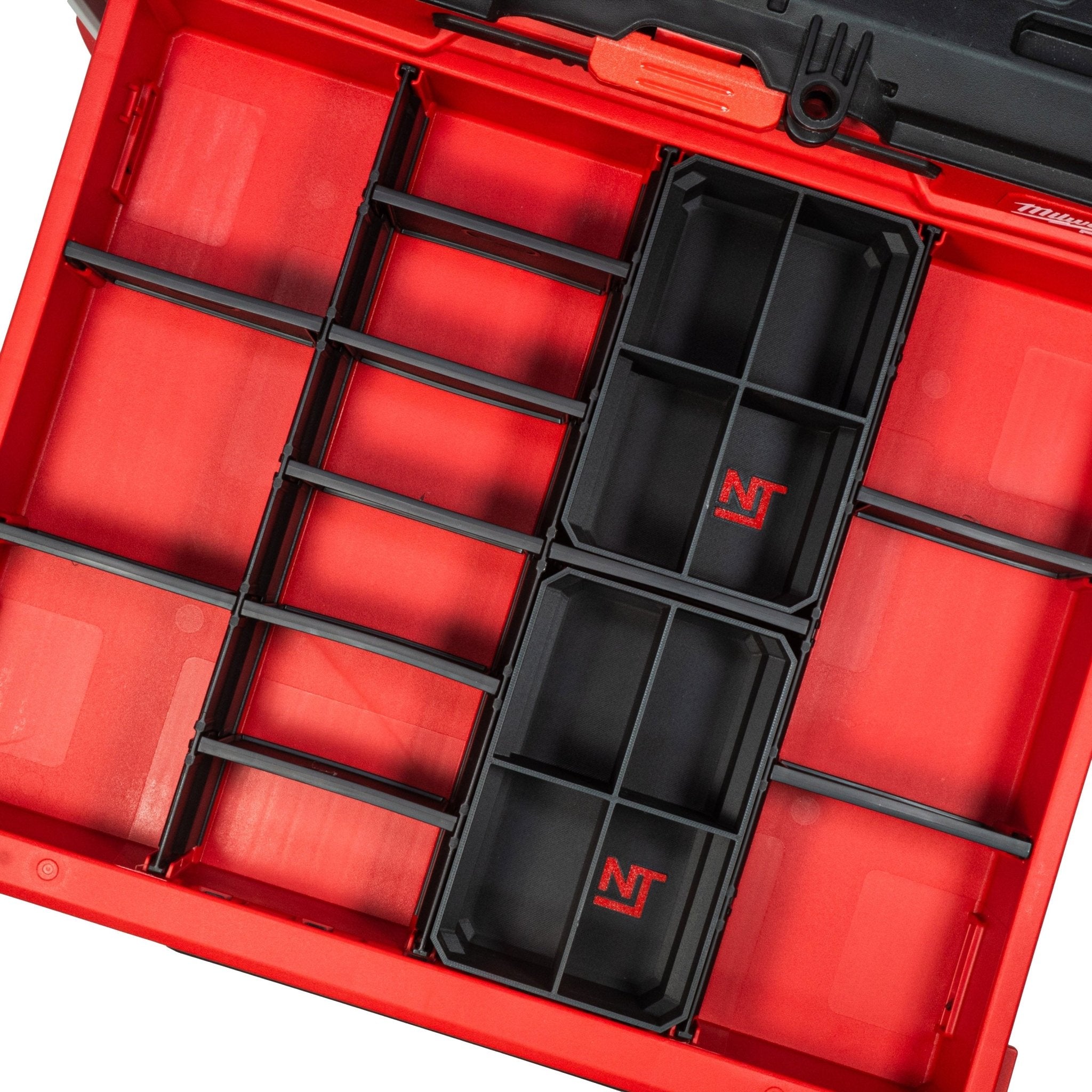 Divider Bins Large for Milwaukee PACKOUT 4 - Drawer (2 - Pack) - Neat Tools