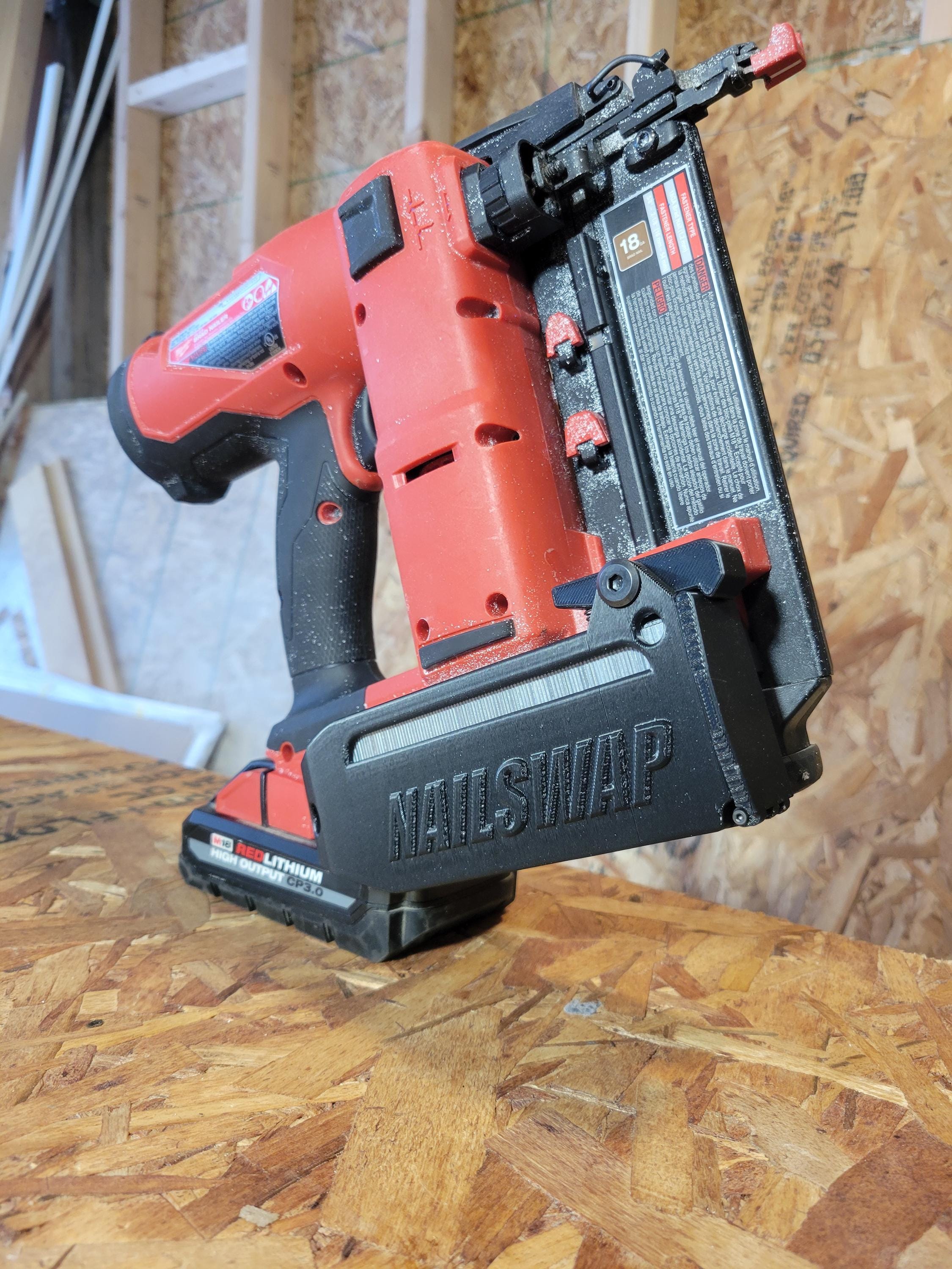 NAILSWAP M18 brad nailer spare magazine quick-swap