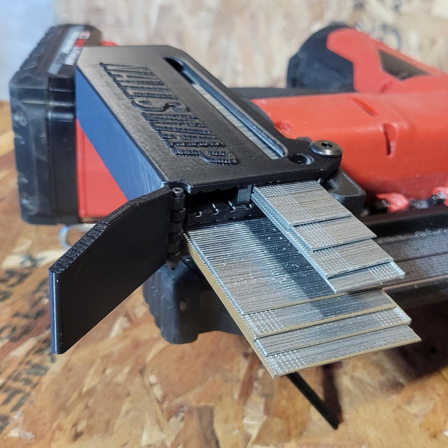 NAILSWAP Spare Nail Compartment for Milwaukee M18 18 Ga. Brad Nailer